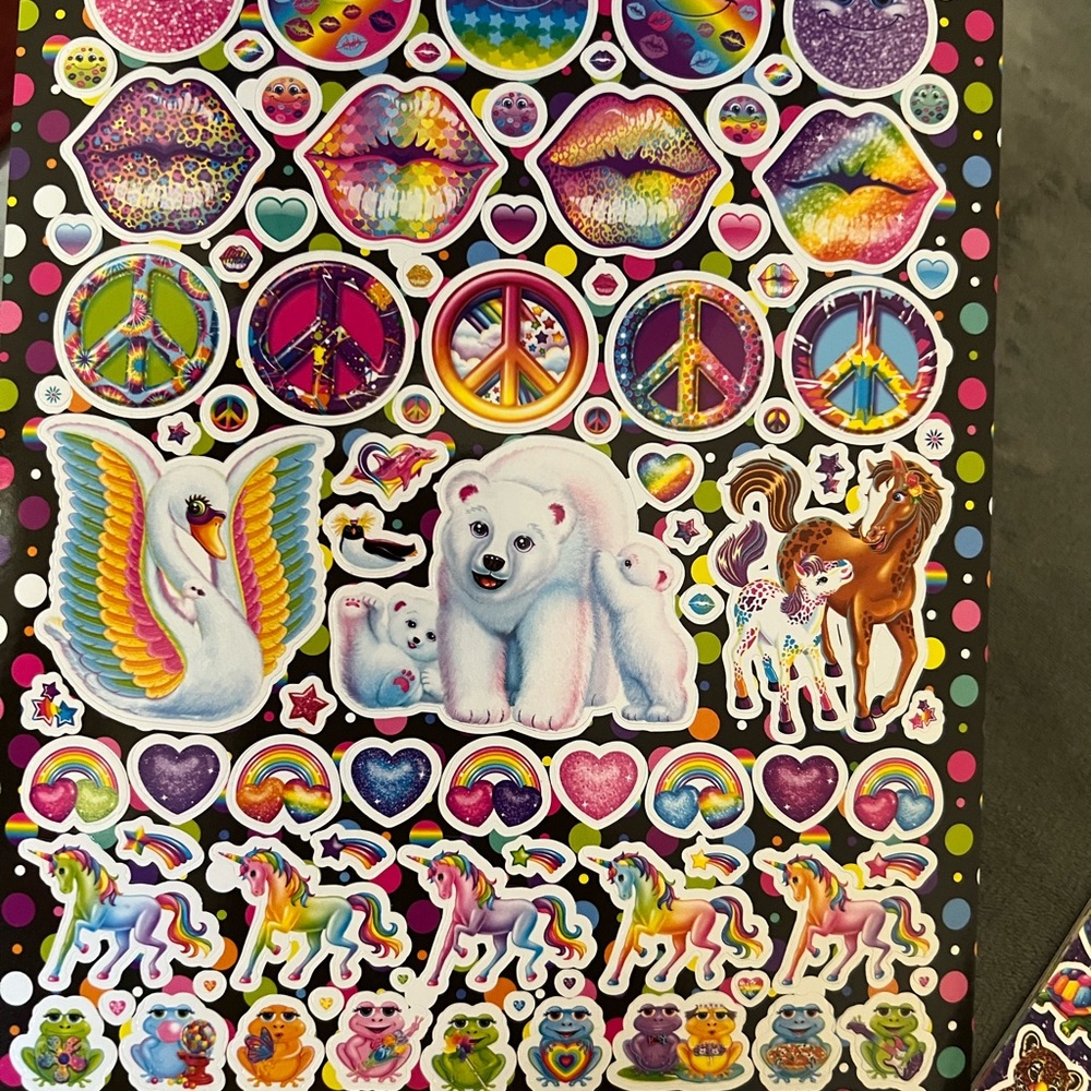 Lisa Frank Sticker Book Bundle - Picture 2 of 3